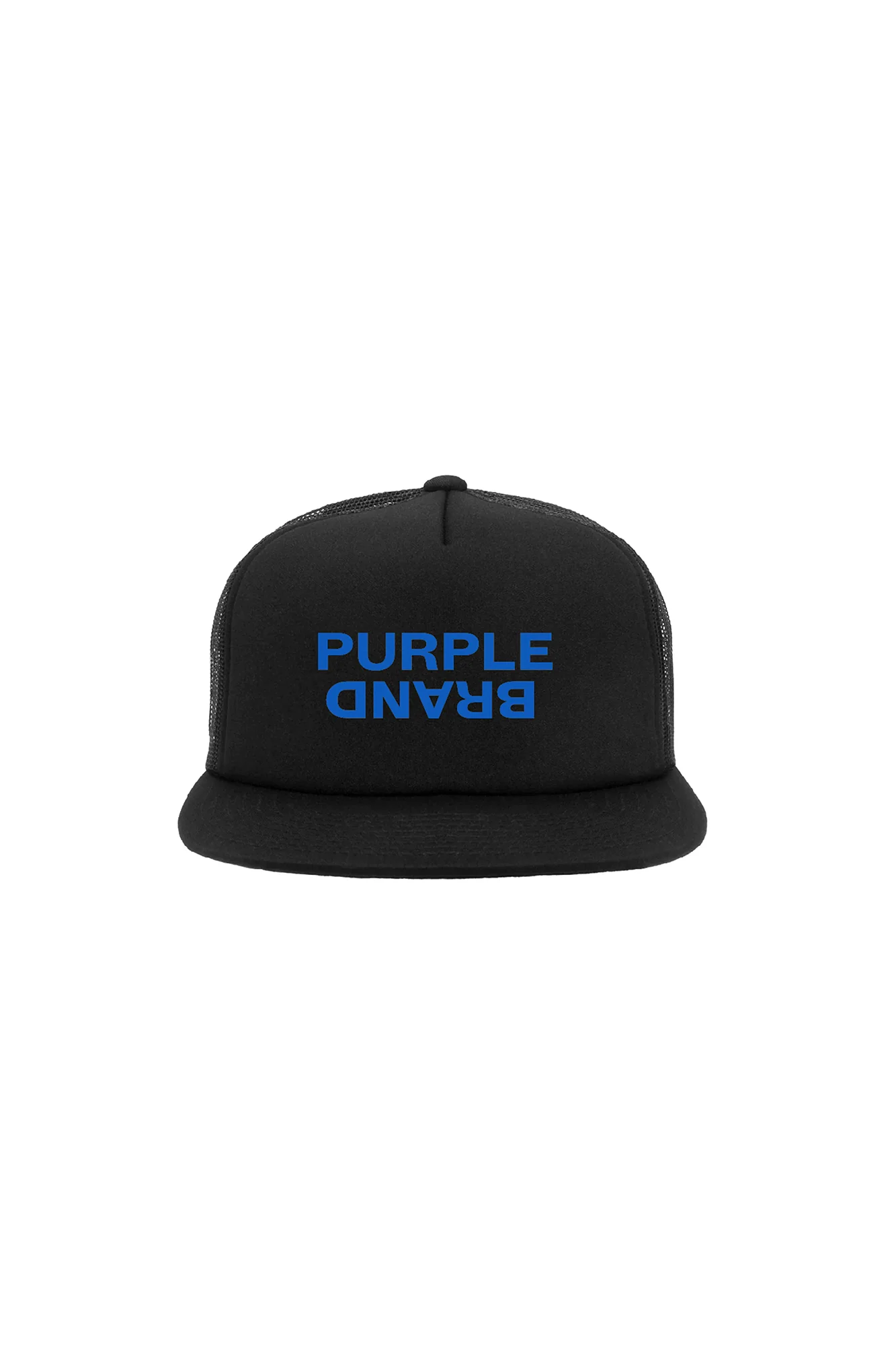 10269-p902-5-panel-hat-blue-text-1.webp P902 5 PANEL HAT - Blue Text