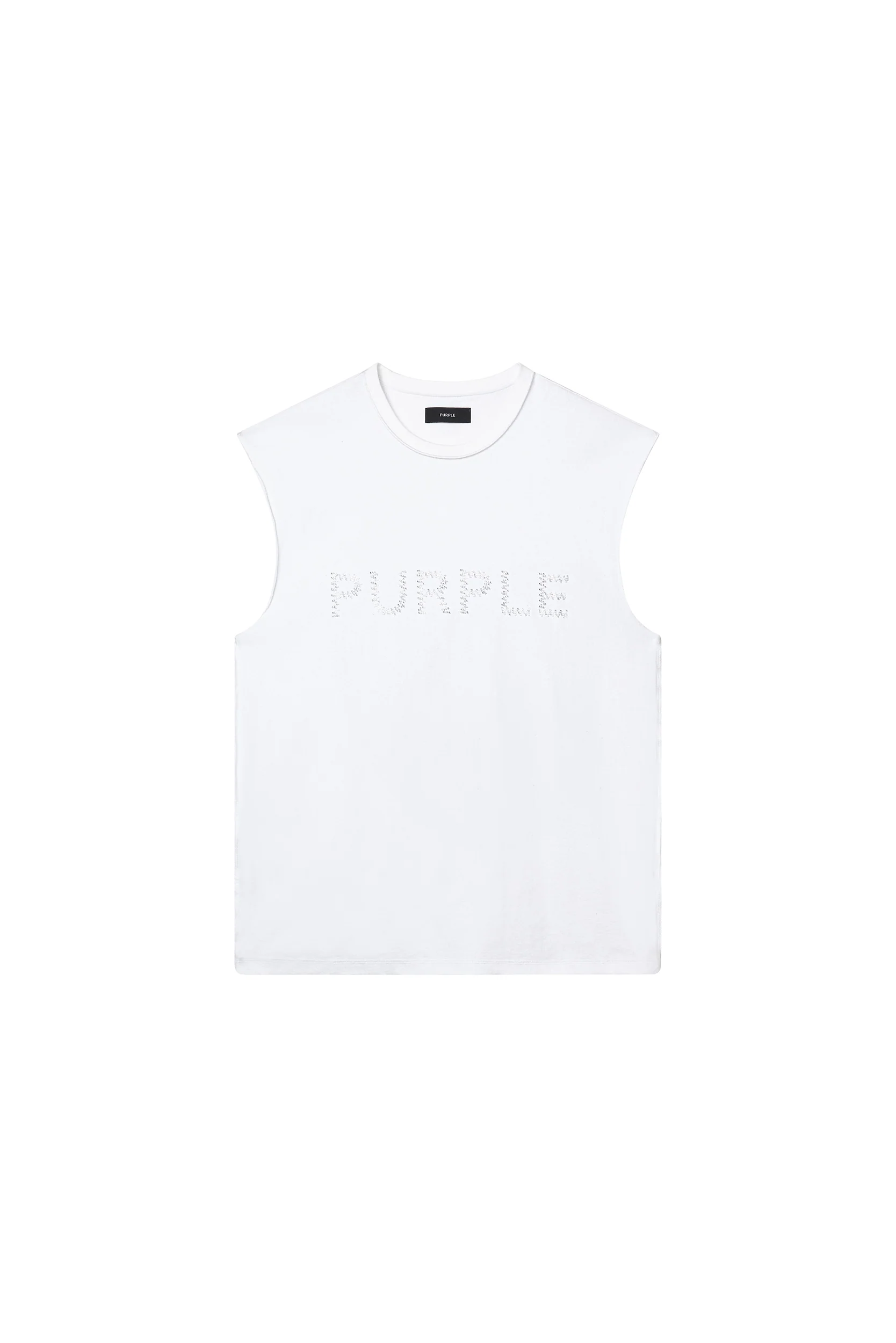 Beaded Wordmark Tank Top
